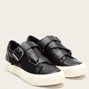 Frye Gia Moto Low Slip-ons